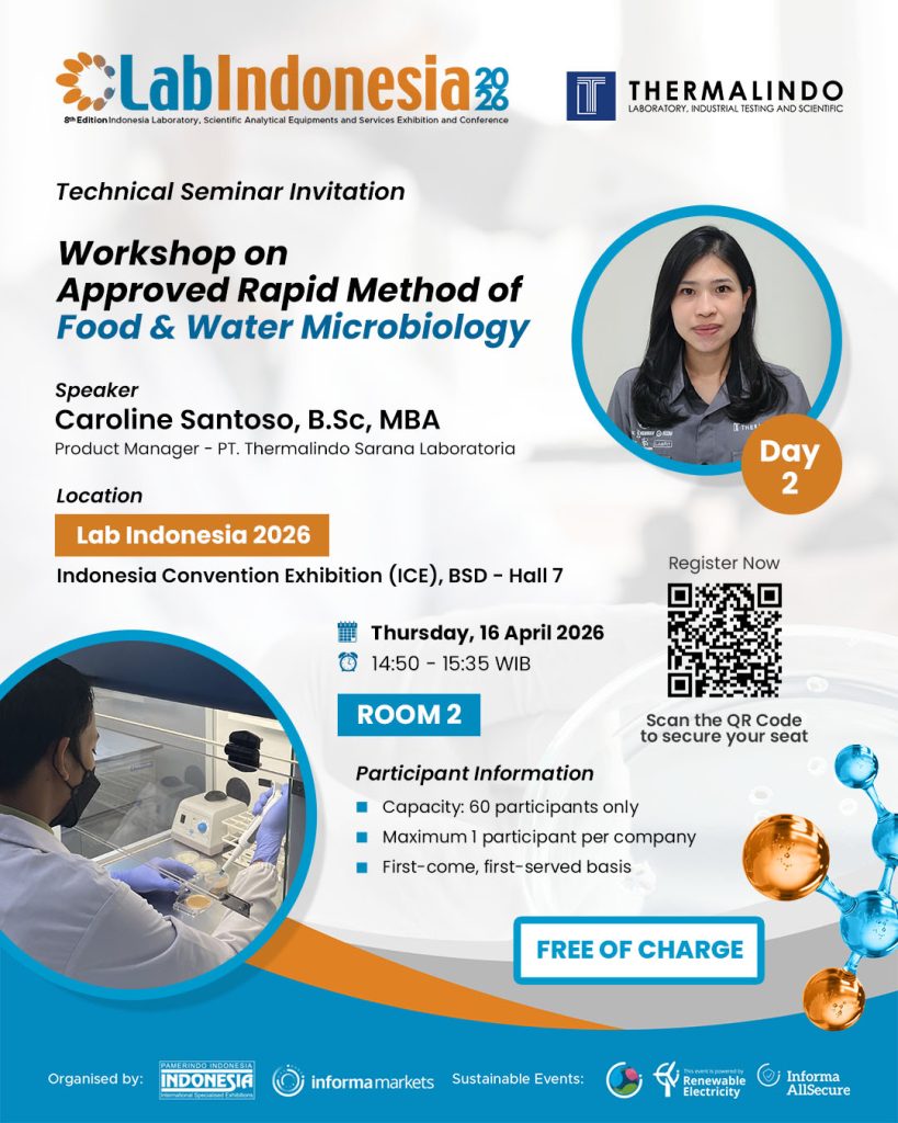Undangan : Workshop Rapid Method Food & Water Microbiology – Lab ...